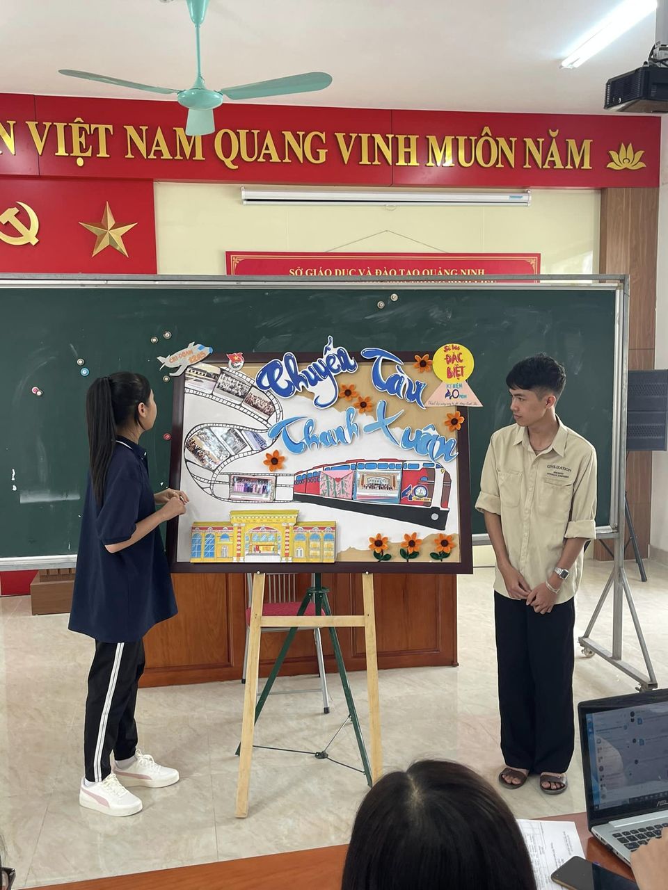 Cuộc thi thiết kế báo ảnh với chủ đề: "Trường THPT Bình Liêu 40 năm hành trình xây dựng và phát triển"