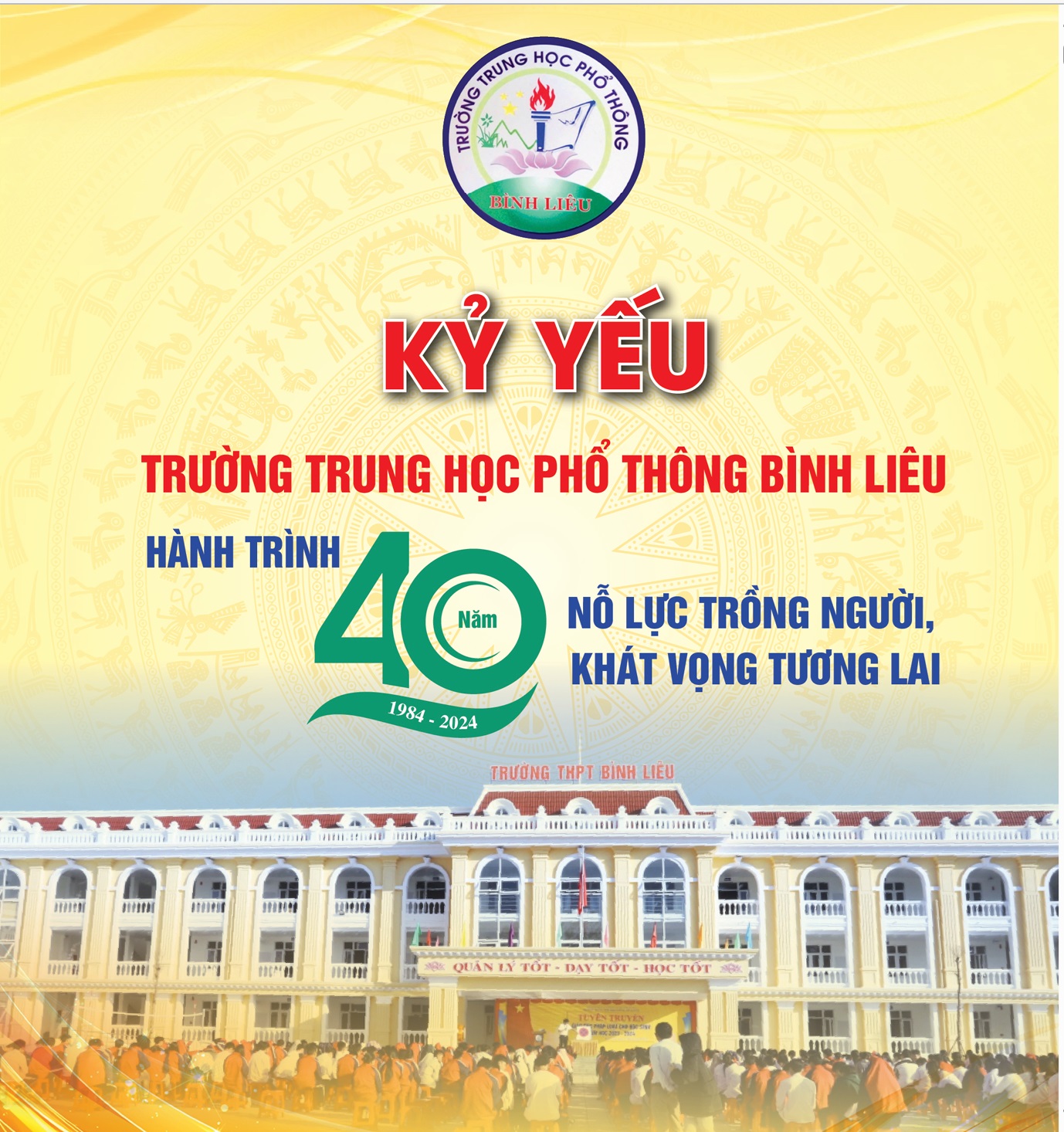 bìa kỷ yếu 40
