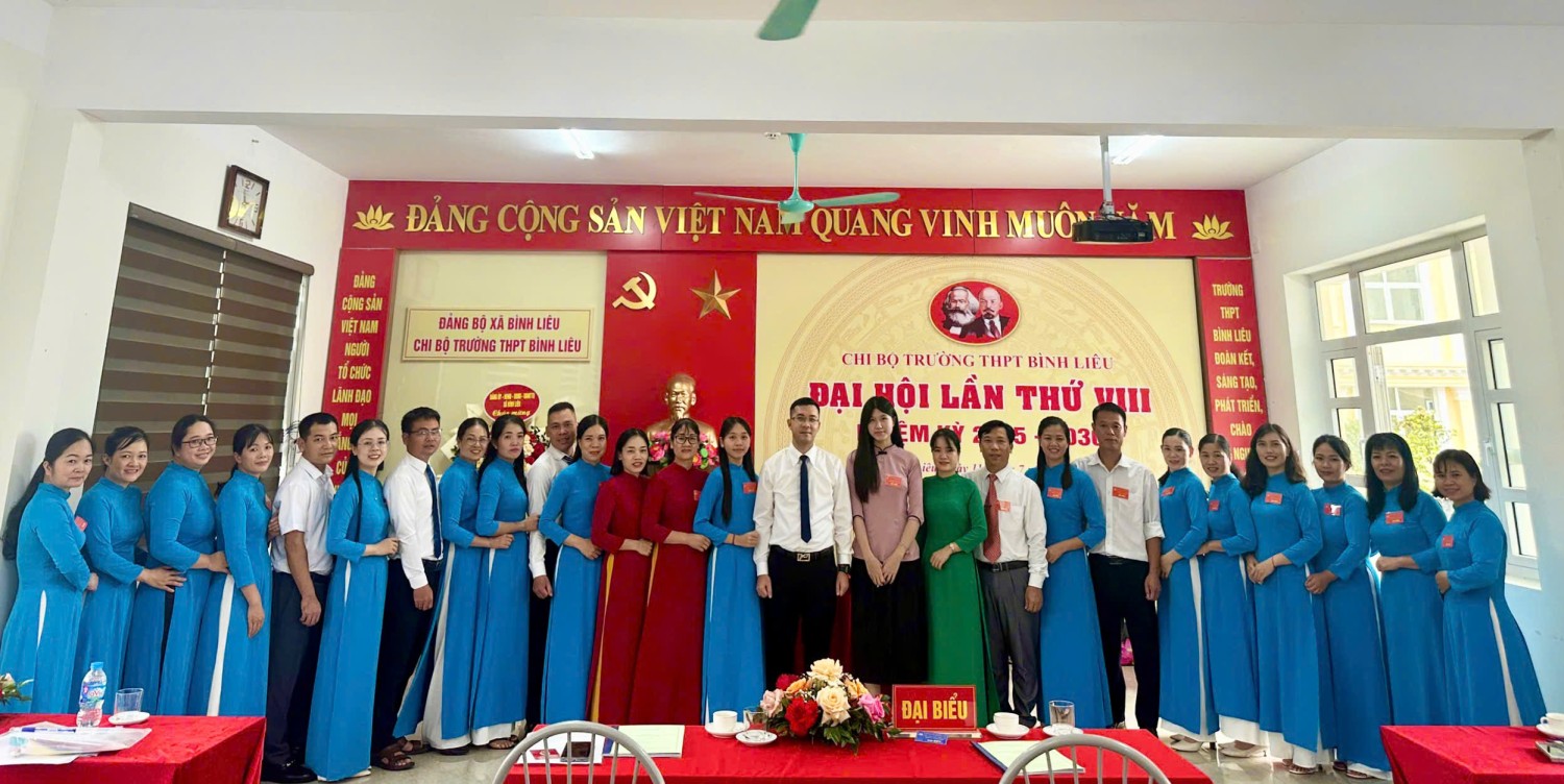 ĐẠI HỘI CHI BỘ TRƯỜNG THPT BÌNH LIÊU LẦN
